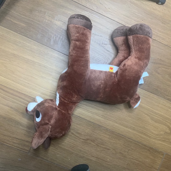 Build-a-Bear Rudolph the Rednosed Reindeer with Tags - Picture 3 of 11